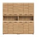 Badezimmer-Set >Ice< in artisan oak - 180x185x30cm (BxHxT)