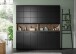 Badezimmer-Set >Ice< in Nox Oak / Schwarz - 180x185x30cm (BxHxT)