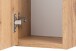 Badmöbel-Set >Nizza< (2-tlg.) in Wotaneiche - 60x35cm (BxT)