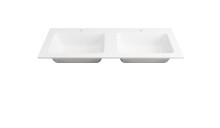 Waschtisch-Set >Nizza< (2-tlg.) in Wotaneiche, schwarz - 120x200x47cm (BxHxT)