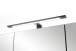 Waschtisch-Set >Nizza< (2-tlg.) in Wotaneiche, schwarz - 120x200x47cm (BxHxT)