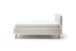 Polsterbett >Mattis mit BK< Liegefläche 140x200 cm, Hevre beige, Stellmaß: 161x105x218cm (BxHxT)