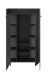 Garderobenschrank >Bueno< in Basalt - 105x189x37cm (BxHxT)