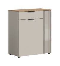 Kommode >Slide< in kaschmir - 80x88x36cm (BxHxT)
