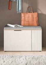 Sitzbank >Slide< in Evoke Oak - 80x48x36cm (BxHxT)