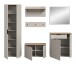Garderoben-Set >Slide< in Evoke Oak - 250x190x36cm (BxHxT)