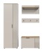 Garderoben-Set >Slide< in Evoke Oak - 155x190x36cm (BxHxT)