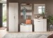 Garderoben-Set >Slide< in Evoke Oak - 250x190x36cm (BxHxT)