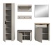 Garderoben-Set >Slide< in Evoke Oak - 250x190x36cm (BxHxT)