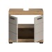Waschbeckenunterschrank >Scout< in Evoak Oak / Kaschmir - 60x56x34cm (BxHxT)