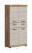 Midischrank >Scout< in Evoak Oak / Kaschmir - 74x141x31cm (BxHxT)