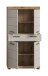 Midischrank >Scout< in Evoak Oak / Kaschmir - 74x141x31cm (BxHxT)