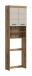 Waschmaschinenumbauschrank >Scout< in Evoak Oak / Kaschmir - 63x191x24cm (BxHxT)