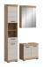 Badezimmer-Set >Scout< in Evoak Oak / Kaschmir - 112x191x34cm (BxHxT)