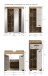 Badezimmer-Set >Scout< in Evoak Oak / Kaschmir - 112x191x34cm (BxHxT)