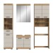 Badezimmer-Set >Scout< in Evoak Oak / Kaschmir - 190x191x34cm (BxHxT)