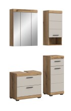 Badezimmer-Set >Scout< in Evoak Oak / Kaschmir -...