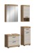 Badezimmer-Set >Scout< in Evoak Oak / Kaschmir - 112x191x34cm (BxHxT)
