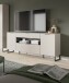 Sideboard >Noida< in kaschmir - 80x185x41cm (BxHxT)