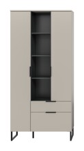 Stauraumschrank >Noida< in kaschmir - 192x90x37cm...