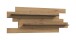 Wandboard >Canu< in Basalt Grau / Artisan - 67x184x19cm (BxHxT)