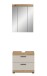 Badezimmer-Set >Scout< in Evoak Oak / Kaschmir - 60x191x34cm (BxHxT)