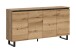 Sideboard >Tomasa< in Evoke Oak - 160x84x36cm (BxHxT)