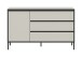 Sideboard >Tron< in kaschmir - 136x83x38cm (BxHxT)
