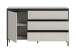 Sideboard >Tron< in kaschmir - 136x83x38cm (BxHxT)