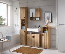 Badezimmer-Set >Mone< in artisan oak - 150x192x30cm (BxHxT)
