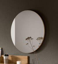 Spiegel >Drive< in artisan oak - 70x70x6cm (BxHxT)