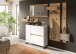 Garderobenpaneel >Drive< in artisan oak - 160x50x6cm (BxHxT)