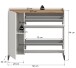 Schuhkommode >Drive< in Weiß - 97x110x32cm (BxHxT)