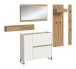 Garderoben-Set >Drive< in Weiß - 192x236x32cm (BxHxT)