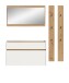 Garderoben-Set >Drive< in Weiß - 192x172x32cm (BxHxT)