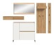 Garderoben-Set >Drive< in Weiß - 192x236x32cm (BxHxT)