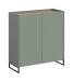Schuhkommode >Drive< in Salbei - 97x90x38cm (BxHxT)