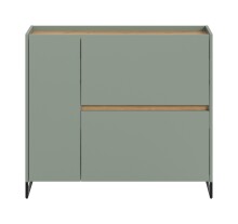 Schuhkommode >Drive< in Salbei - 97x110x32cm (BxHxT)