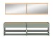 Garderoben-Set >Drive< in Salbei - 192x220x32cm (BxHxT)