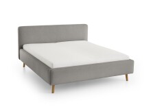 Polsterbett >Mattis mit BK< Liegefläche 160x200 cm, Nordic Ash, Stellmaß: 181x105x218cm (BxHxT)