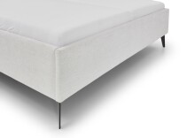 Polsterbett >Paulo mit BK< Liegefläche 180x200 cm, Beige, Stellmaß: 202x120x213cm (BxHxT)