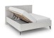 Polsterbett >Paulo mit BK< Liegefläche 180x200 cm, Beige, Stellmaß: 202x120x213cm (BxHxT)