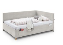 Polsterliege >Cool< Liegefläche 140x200cm, Scala Beige, Stellmaß: 150x90x210cm (BxHxT)