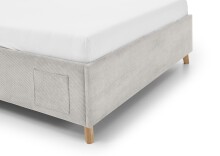 Polsterbett >Cool mit BK< Liegefläche 120x200cm, Beige, Stellmaß: 130x90x210cm (BxHxT)