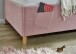 Polsterliege >Cool mit BK< Liegefläche 90x200cm, Scala Rose, Stellmaß: 100x90x210cm (BxHxT)