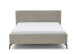 Polsterbett >Riva< Liegefläche 160x200cm, Toffee, Stellmaß: 185x112x216cm (BxHxT)