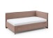 Polsterliege >Fun< Liegefläche 90x200cm, City Rose, Stellmaß: 103x90x215cm (BxHxT)