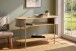 Konsole >59138< in Eiche Dekor / Kaschmirgrau - 110x76x39cm (BxHxT)