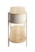 Konsole >59138< in Eiche Dekor / Kaschmirgrau - 110x76x39cm (BxHxT)