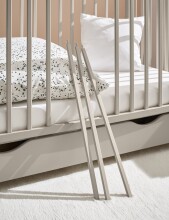 Babybett >TEFFY< in Kaschmir, Nadelholz massiv - 74x84x145cm (BxHxT)